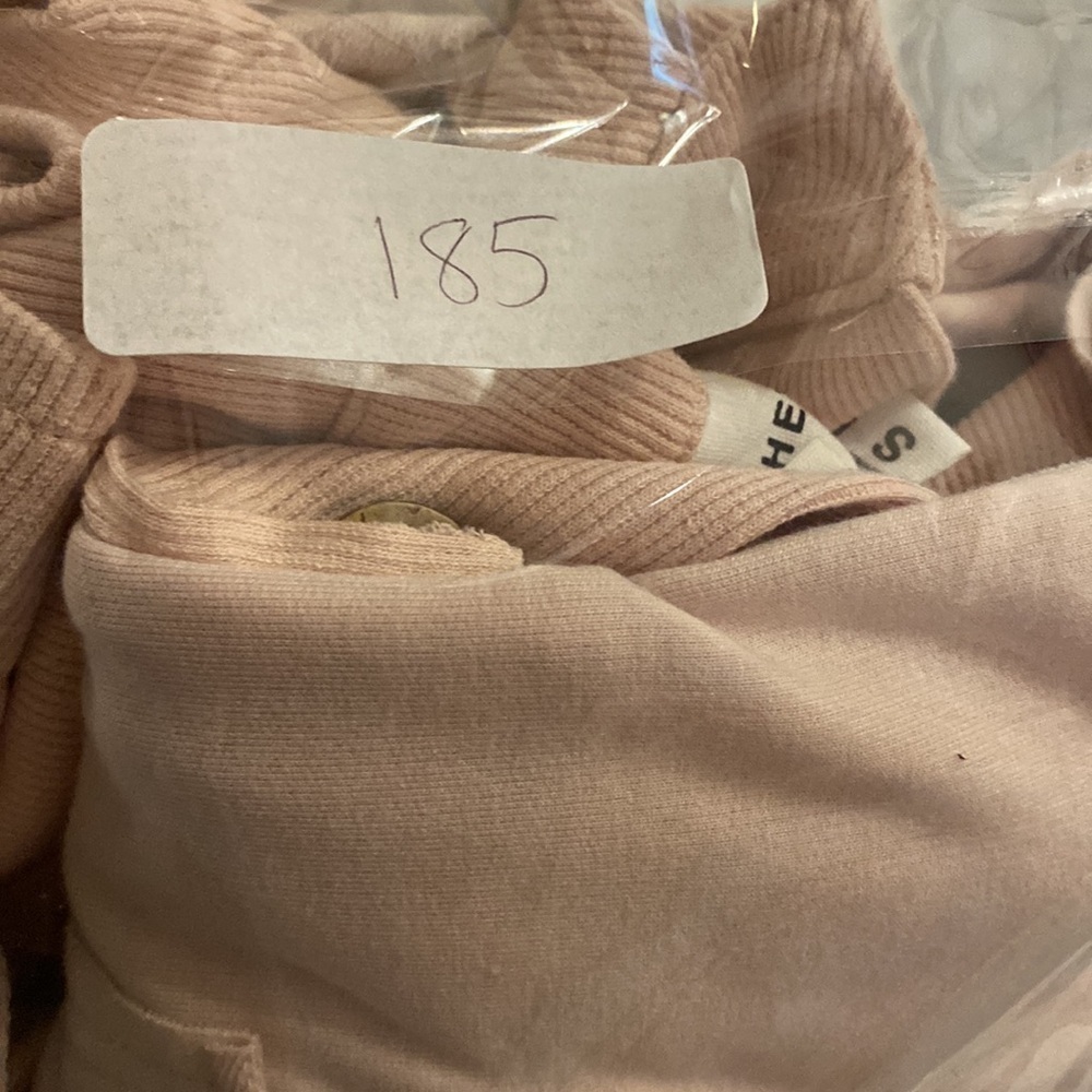 Heyson Oversized Long Pink Blush Collar Pullover Sweatshirt Lagenlook Size Small - Picture 13 of 13